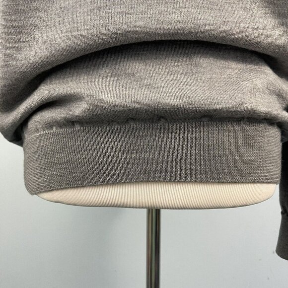 Untuckit Men's Merino Wool 1/4 Zip Sweater Gray Size Large - Picture 8 of 11